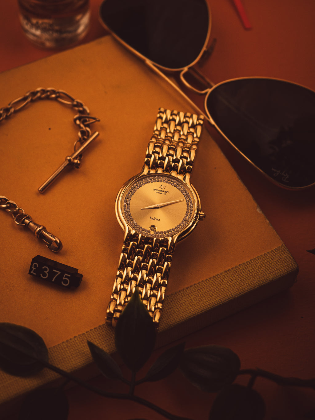 No. 126 1980s Raymond Weil Fidelio 18ct Plated