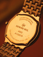 No. 126 1980s Raymond Weil Fidelio 18ct Plated