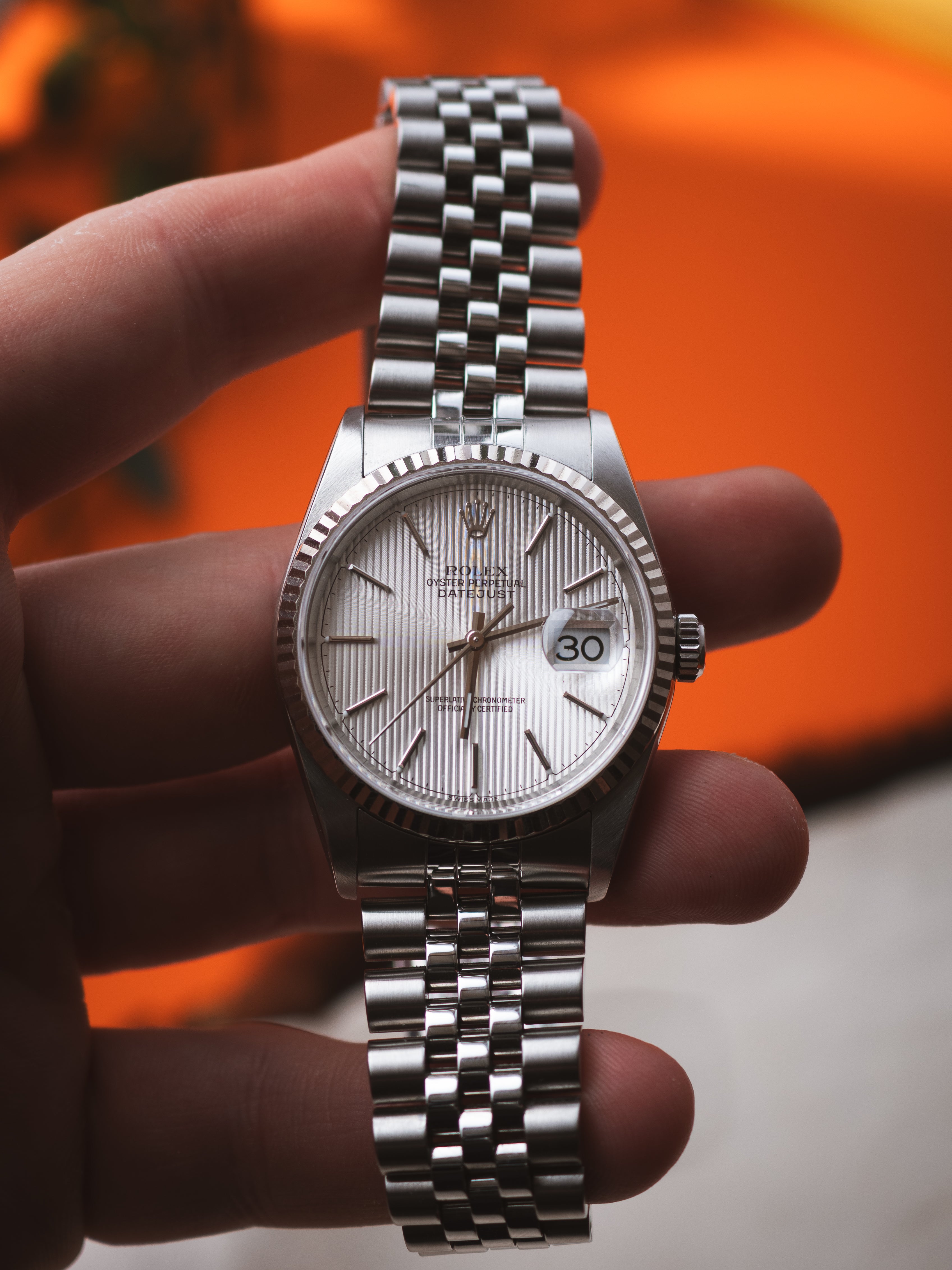No. 117 - 2005 Rolex Datejust 16234 'Tapestry' Dial