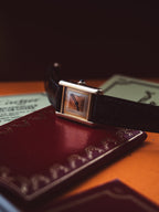 No. 129 Cartier Tank Vermeil Manual Wind 'Trinity' Dial