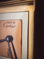 No. 129 Cartier Tank Vermeil Manual Wind 'Trinity' Dial