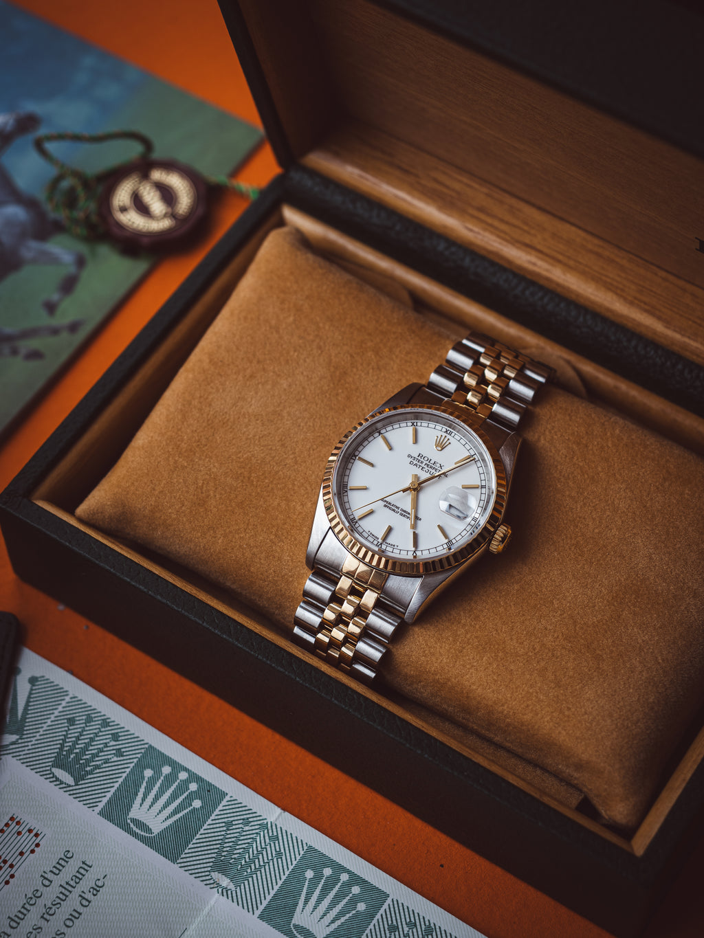 No. 130 Rolex Datejust 1997 16233 Steel & 18ct Yellow Gold