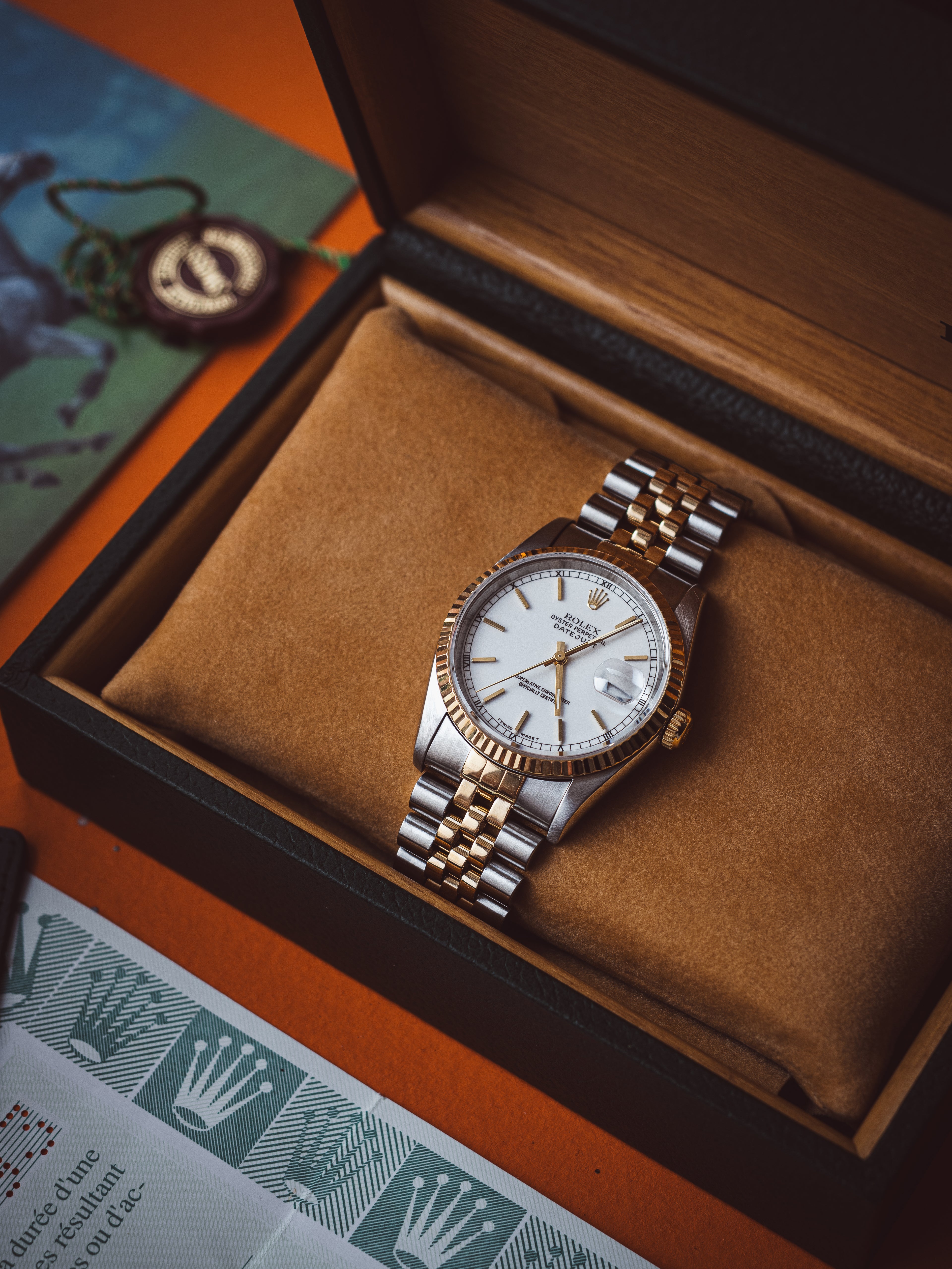 No. 130 Rolex Datejust 1997 16233 Steel & 18ct Yellow Gold