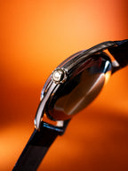 No. 135 1963 Omega Geneve 9ct with Rare 'Tiger Eye' Patina Dial 131.5405